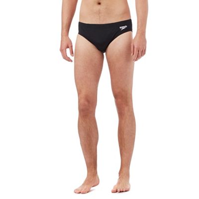 Speedo Black 'Essential Endurance' swimming trunks